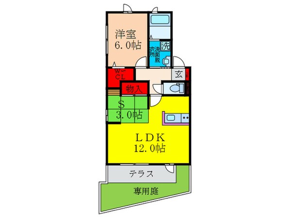 ファミ－ユの物件間取画像